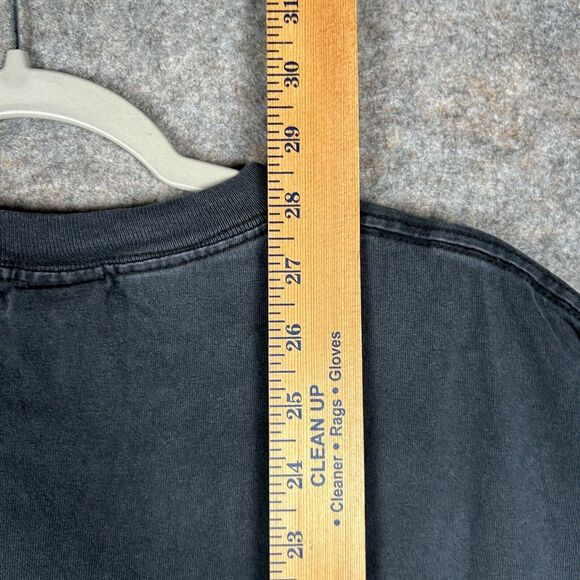 Vintage AC/DC Thunderstruck 2004 Faded Mens T-shirt Black Size L Large AAA Holes - Picture 7 of 8